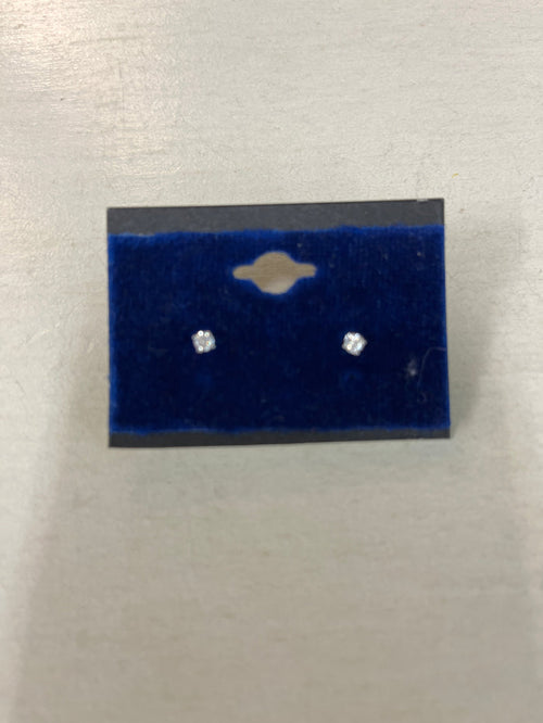 3MM CZ Stud Earrings