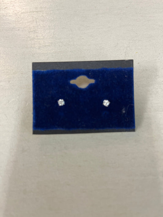 3MM CZ Stud Earrings