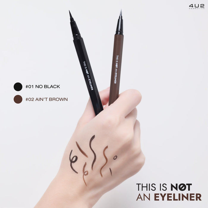 4u2 This Is Not An Eyeliner 0.6g 4u2 هذا ليس كحل - Princess Cosmetics Qatar