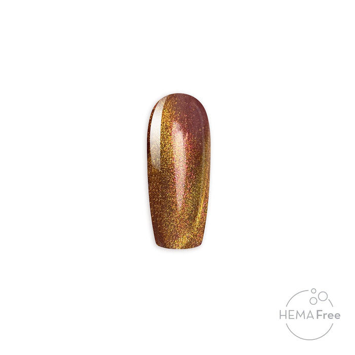 558 - Crimson Sleigh  (Cat-eye) - Hema Free | Koko & Claire Gel Polish
