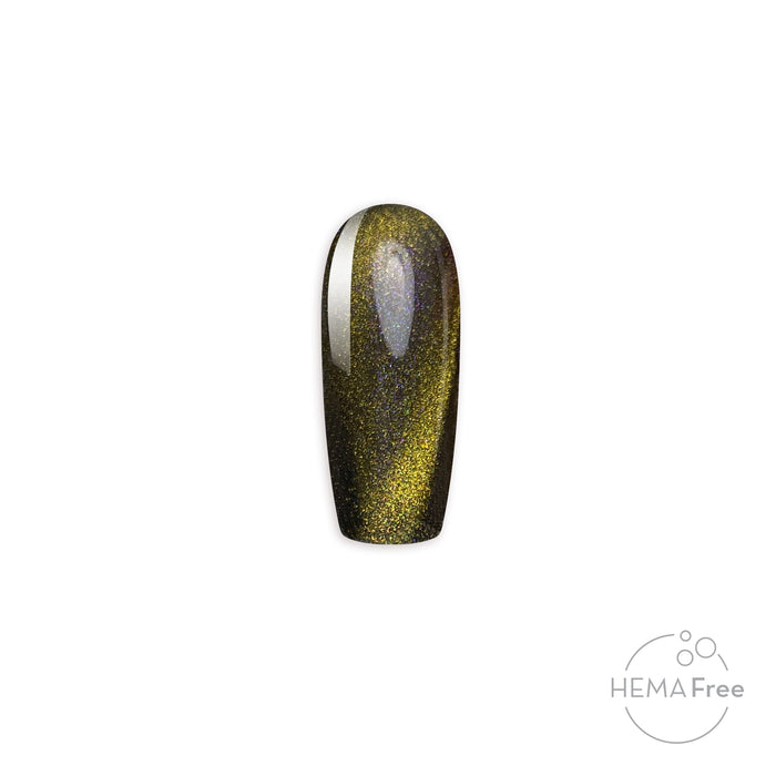 560 - Enchanted Noir (Cat-eye) - Hema Free | Koko & Claire Gel Polish