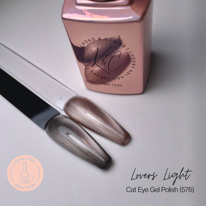 576 - Lover's Light  (Cat-eye) - Hema Free | Koko & Claire Gel Polish