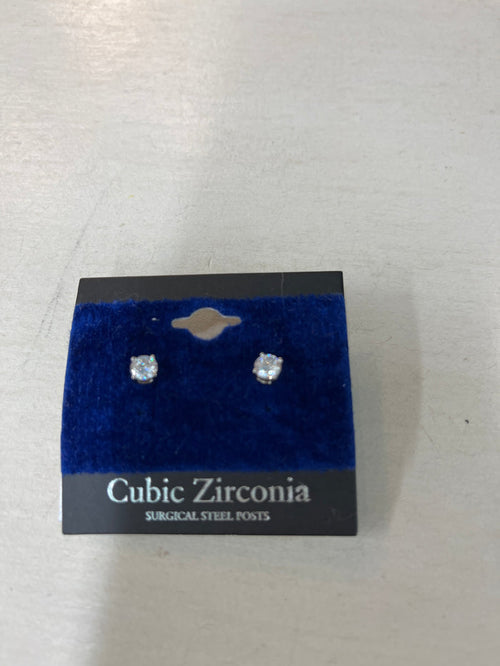 5MM CZ Stud Earrings