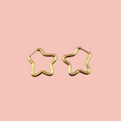 Star Earrings Bundle (6 Pairs) (Gold Plated)