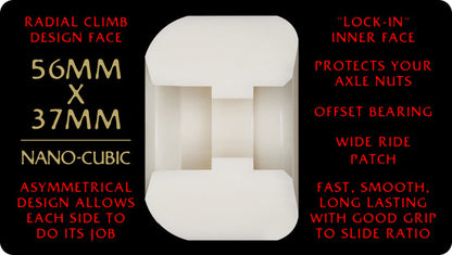 93A Nano Cubic Dragon Formula Wheels - 56mm