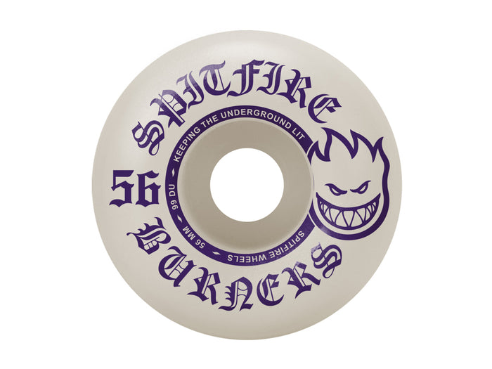 99D Burner Wheels - White 56mm