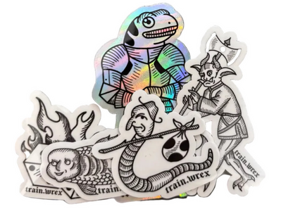 Train Wrex Sticker Pack 3