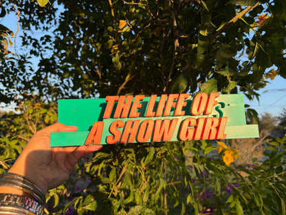 Showgirl Vinyl Holder