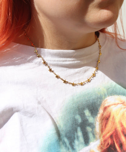 Star Necklace (Gold Plated)