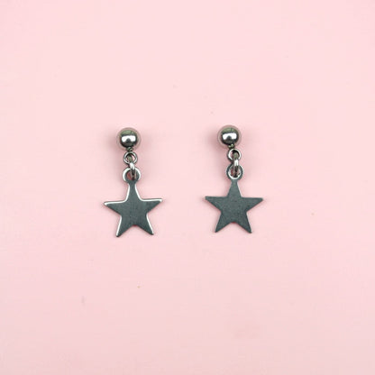Star Drop Earrings