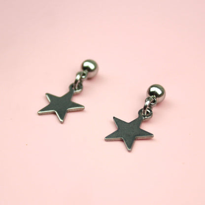 Star Drop Earrings