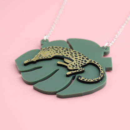 Spotted on Safari Necklace (Sterling Silver)