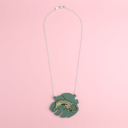 Spotted on Safari Necklace (Sterling Silver)