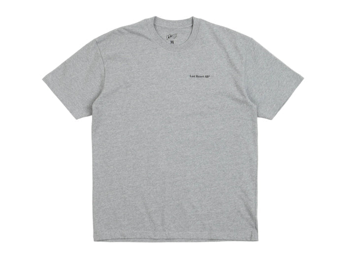 AB Atlas Monogram T-Shirt - Grey Melange / Black