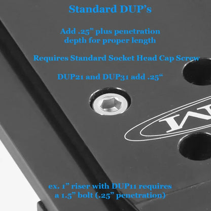 ADM Riser Block 2 Inch XL(RISER-2XL) - Astronomy Plus