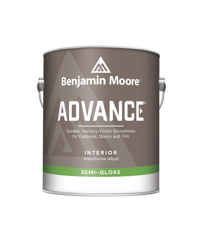 Benjamin Moore Advance Semi-Gloss Paint available at Clement's Paint.