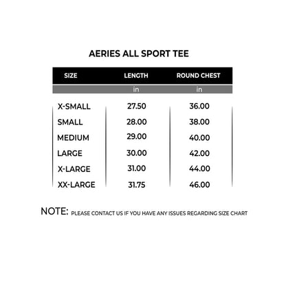 Aeries All Sports Tee - IRONGEAR Fitness