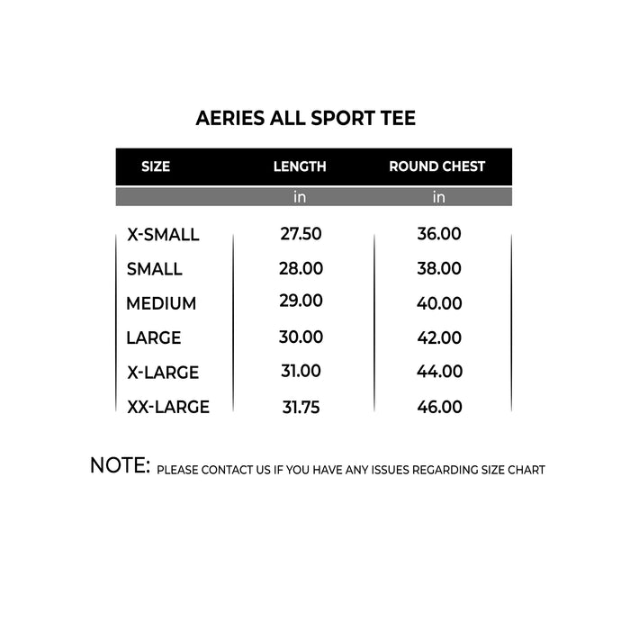 Aeries All Sports Tee - IRONGEAR Fitness