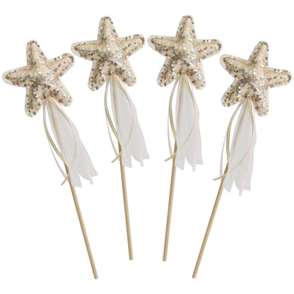 Alimrose Amelie Wand - Gold Sequin