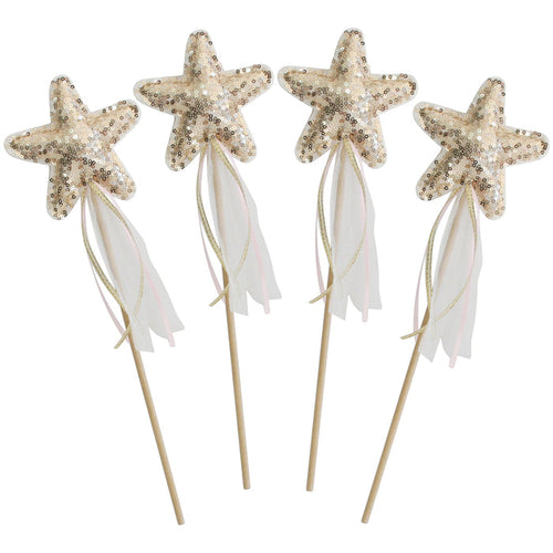 Alimrose Amelie Wand - Gold Sequin