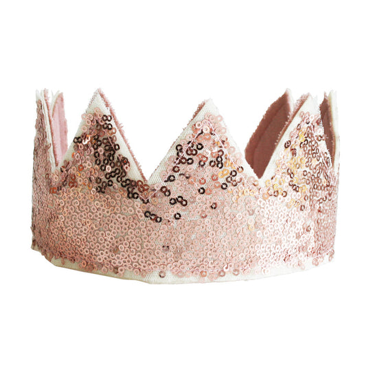 Alimrose Sequin Crown - Rose Gold