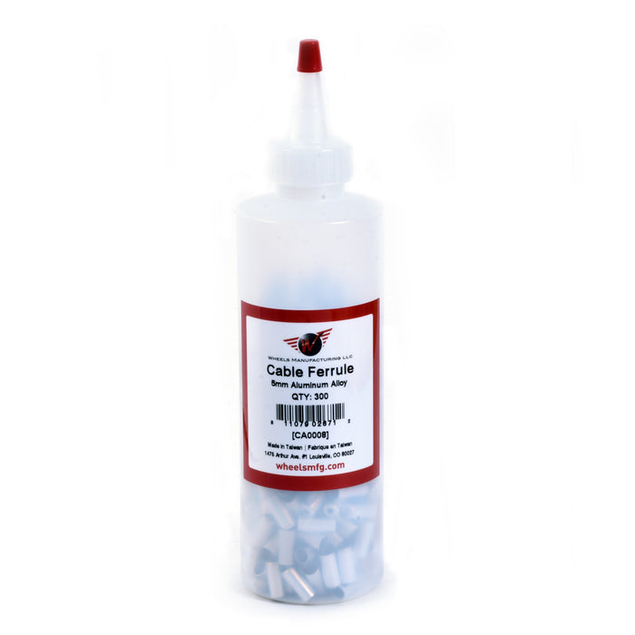 CA0008 Alloy Ferrules - Bottle of 300 - 5mm