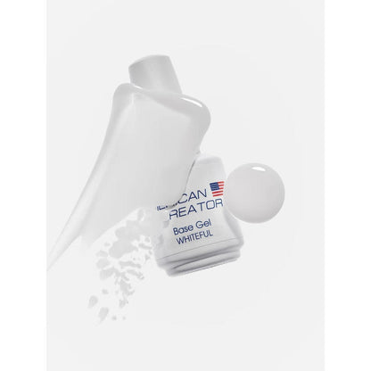 American Creator Base Gel - WHITEFUL-Colored Base Gels-American Creator-Gel Essentialz