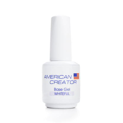 American Creator Base Gel - WHITEFUL-Colored Base Gels-American Creator-Gel Essentialz