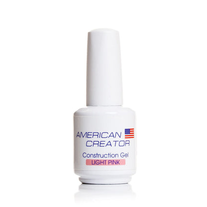 American Creator Construction Gel - LIGHT PINK-Colored Base Gels-American Creator-Gel Essentialz
