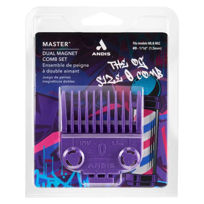 Andis The OG Size #0 Comb Dual Magnet Guide for Master® Clippers Andis