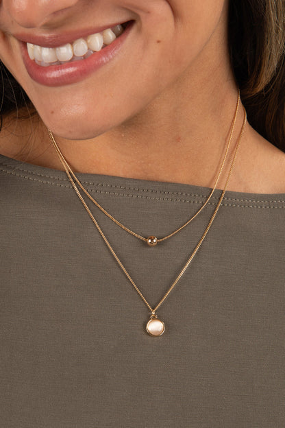 gold necklaces
