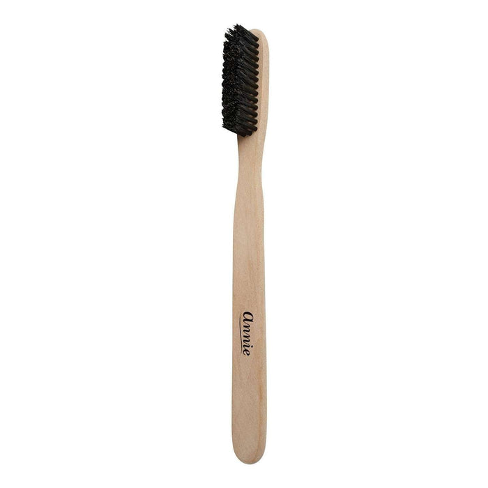 Annie Ultimate Edge Brush 100% Boar Bristle Jar, 24 Count, Light Brown
