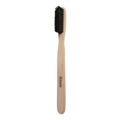 Annie Ultimate Edge Brush 100% Boar Bristle Jar, 24 Count, Light Brown