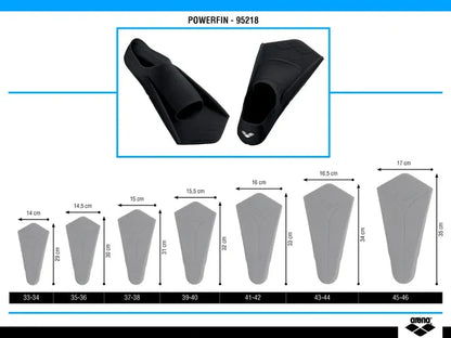 Pink Arena Power Fin for swimming, showing lightweight, flexible design with adjustable strap and vented blade.