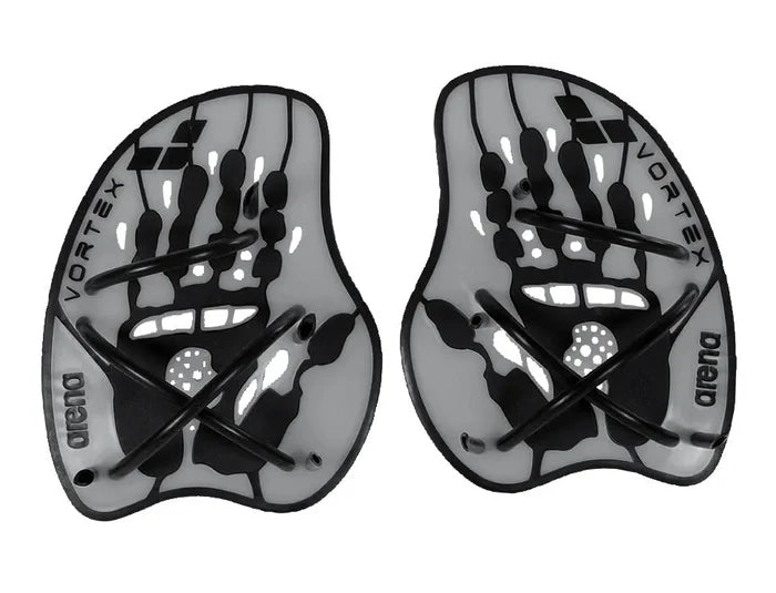 Arena Vortex Evolution hand paddle for swimming, featuring ergonomic design and durable construction for effective training.