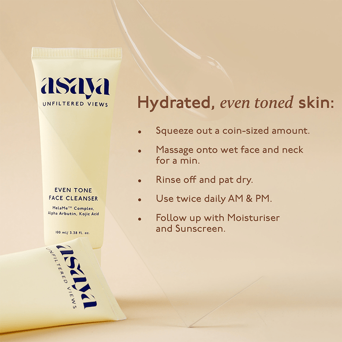Asaya Dark Spot Removal Face Wash 100g - Beauty Tribe