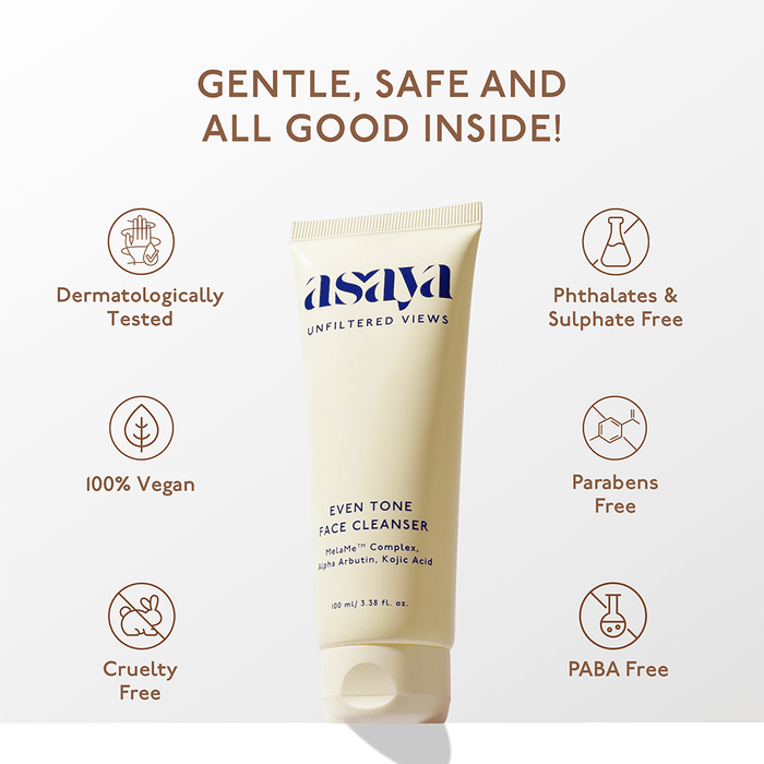 Asaya Dark Spot Removal Face Wash 100g - Beauty Tribe