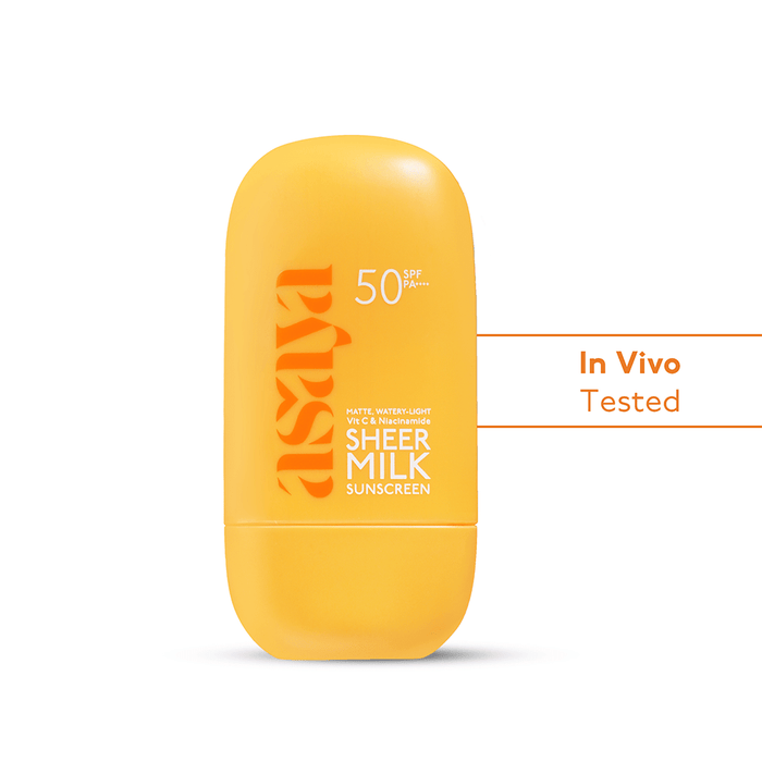 Asaya Sheerscreen Milk 50ml - Beauty Tribe