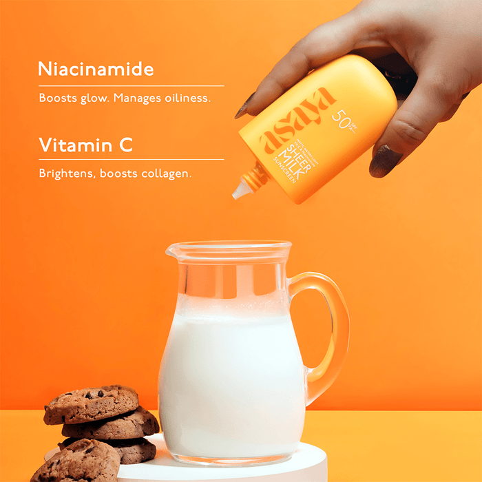 Asaya Sheerscreen Milk 50ml - Beauty Tribe