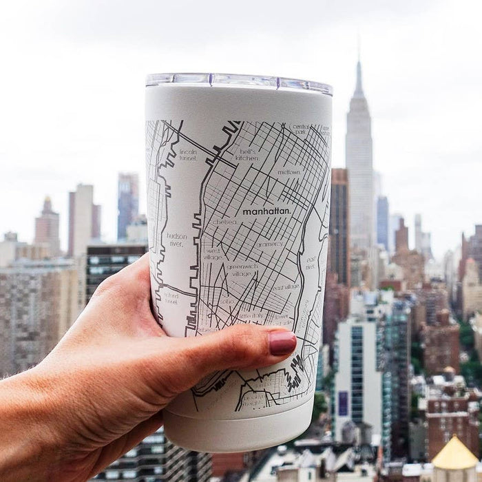 Ashland, Holliston or Hopkinton Town Map 20oz Travel Tumbler