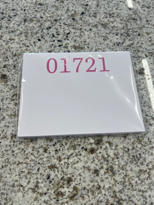 Ashland Zip Code Hot Pink Dittie Pad