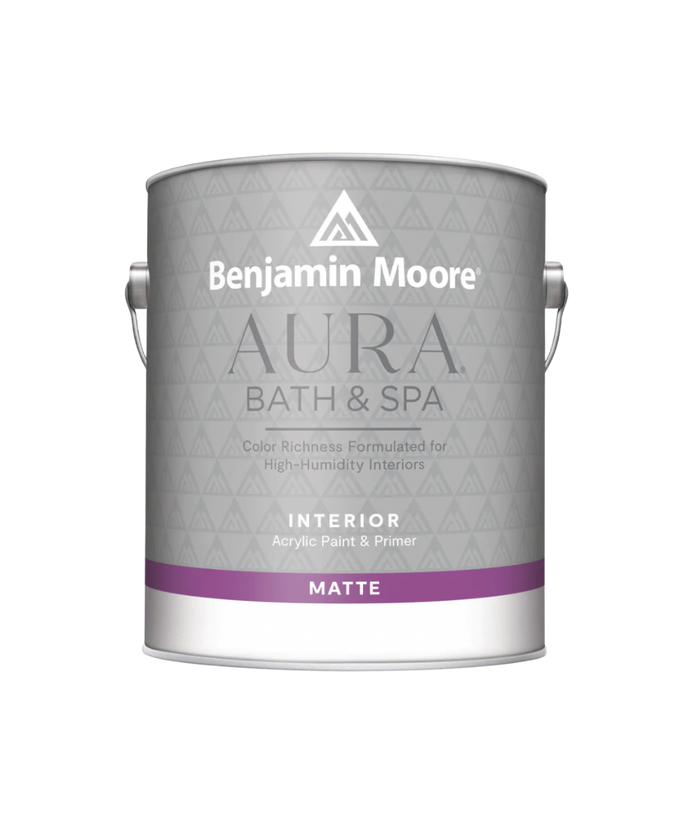 Benjamin Moore Aura Bath and Spa available in Gallons and Quarts online at Clement's Paint.