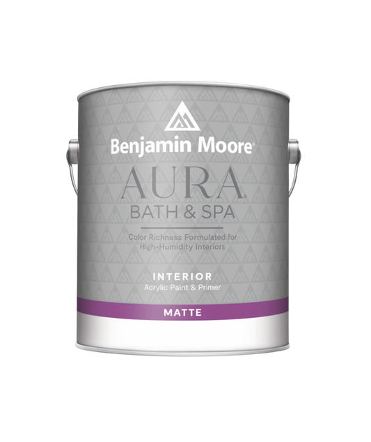 Benjamin Moore Aura Bath and Spa available in Gallons and Quarts online at Clement's Paint.