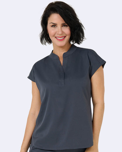 Ava Therese Piper Tuck In Oversized Scrub Top