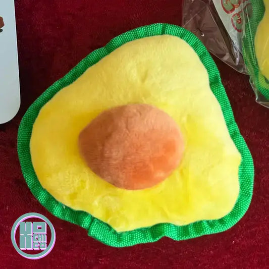 Avocado (Aguacate) Plush Dog Toy