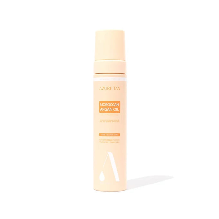 Azure Tan Self Tan Mousse - Moroccan Argan Oil - Dark to Ultra Dark