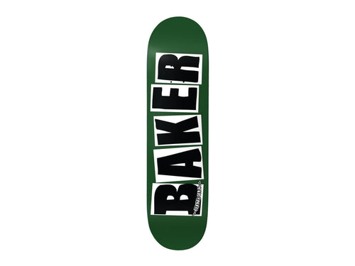 Baker - Brand Logo Forest Green Deck - 8.38"