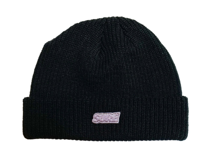Banner Cable Beanie - Black