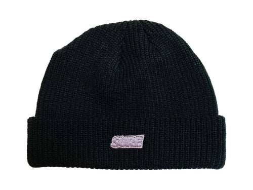 Banner Cable Beanie - Black