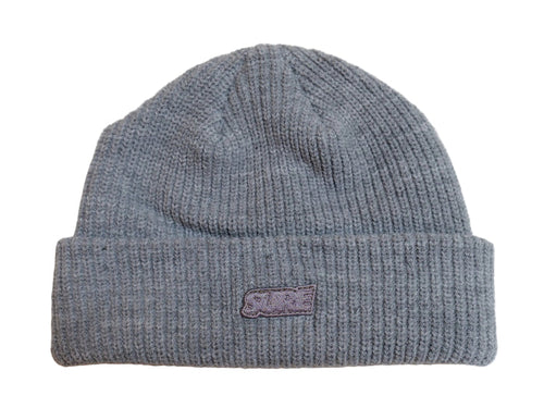 Banner Cable Beanie - Grey Marle